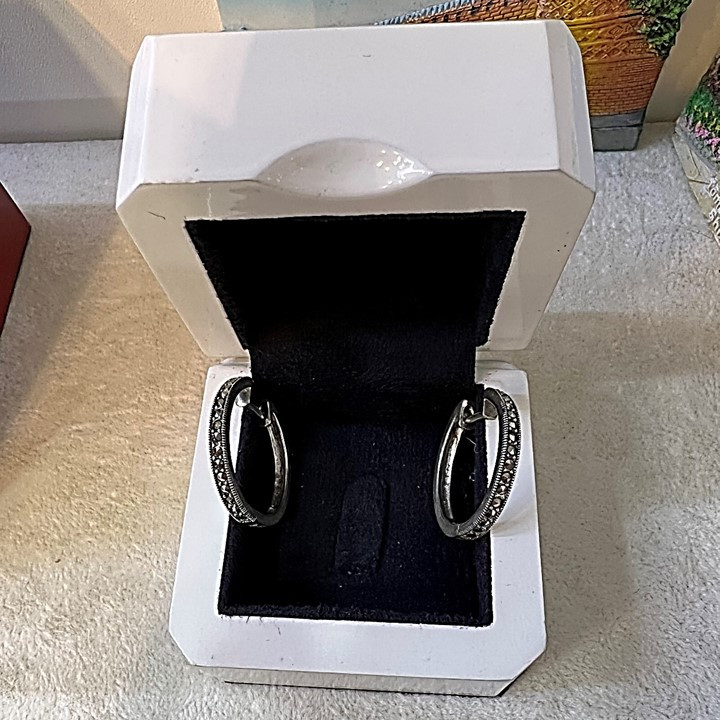 گوشواره نقره زنانه کد glsr-2155