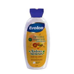 شامپو بدن ایولون مدل honey elixir & barbary fig oil حجم 400 میلی لیتر 