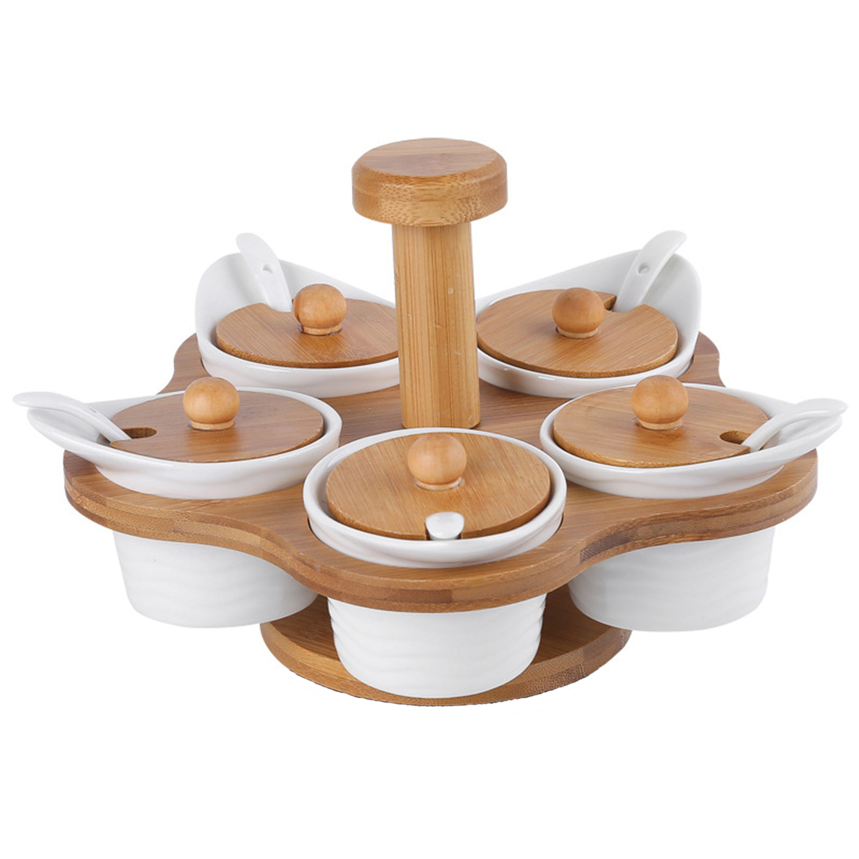 ست جا ادویه 5 پارچه مدل PD2386-9 کد Dgq180203006