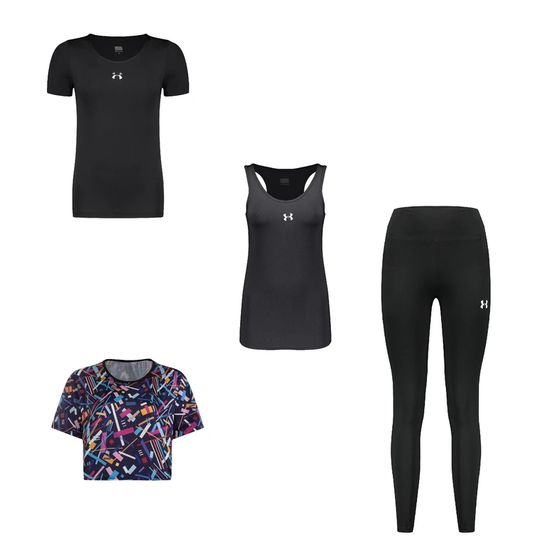 ست چهار تکه لباس ورزشی زنانه مدل 4104-7101-9101-56