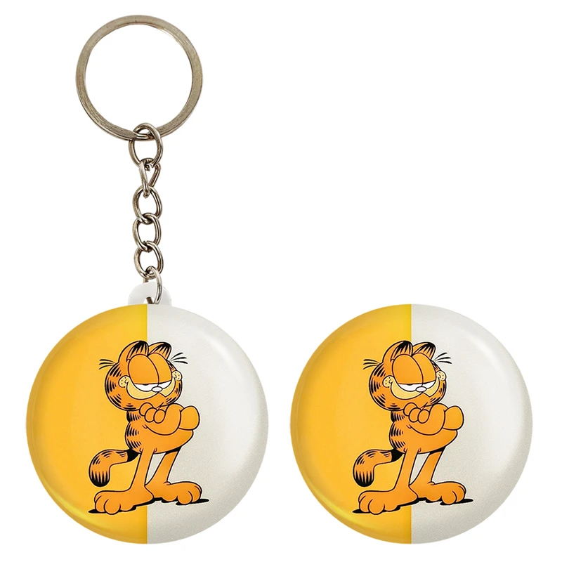 پیکسل خندالو مدل گارفیلد کد 13835 به همراه جاکلیدی