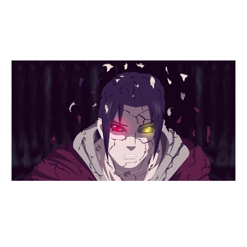 استیکر لپ تاپ و موبایل مدل انیمه طرح ناروتو اوچیها ایتاچی naruto uchiha itachi کد 1620
