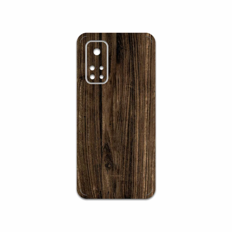 برچسب پوششی ماهوت مدل Dark-Walnut-Wood مناسب برای گوشی موبایل شیائومی Mi 10T Pro 5G