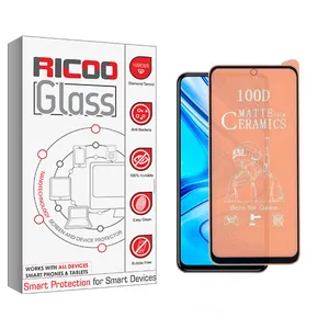 محافظ صفحه نمایش سرامیکی  ریکوو مدل +HD مناسب گوشی موبایل شیائومی Redmi Note 9S / Note 9 Pro