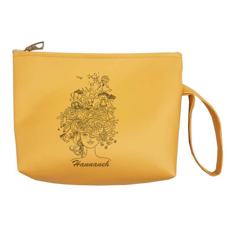 کیف لوازم آرایش زنانه مدل اسم حنانه 4523232