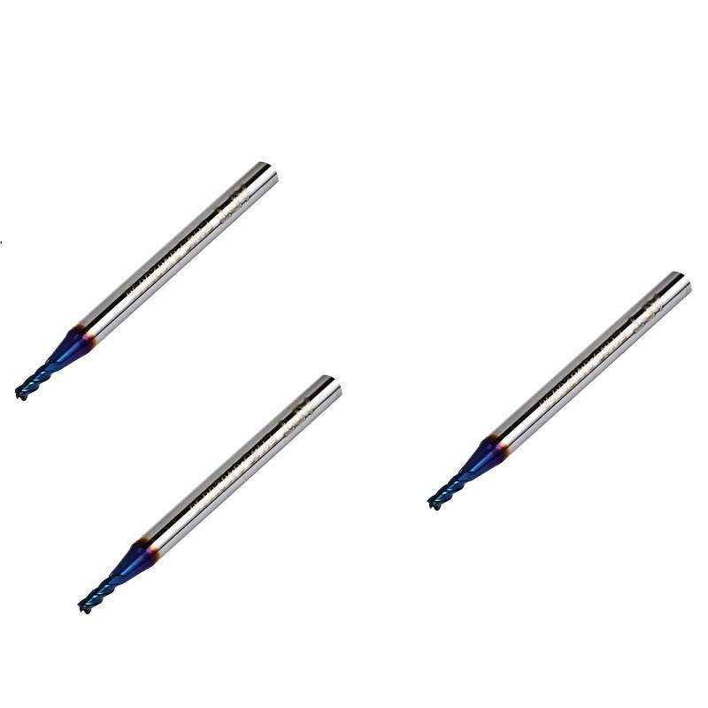 فرز انگشتی آزکور مدل 70 HRC بسته 3 عددی فرز انگشتی آزکور مدل 70 HRC بسته 3 عددی