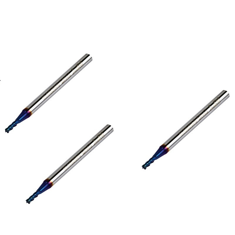 فرز انگشتی آزکور مدل 70 HRC بسته 3 عددی