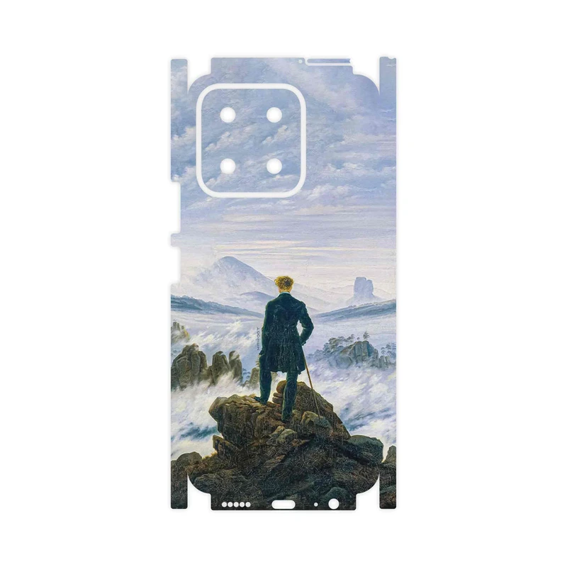 برچسب پوششی ماهوت مدل Wanderer above the Sea of Fog-FullSkin مناسب برای گوشی موبایل آنر X5b Plus