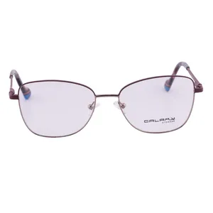 فریم عینک طبی گربه ای زنانه گلکسی مدل 5525 مناسب برای صورت گرد