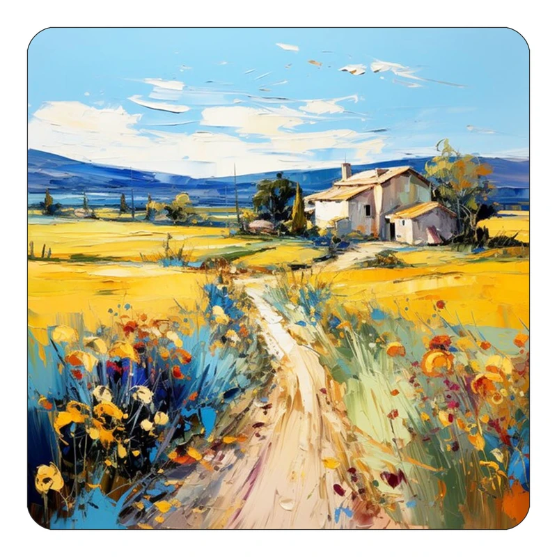 مگنت کاکتی طرح نقاشی رنگ روغن مدل mp71149