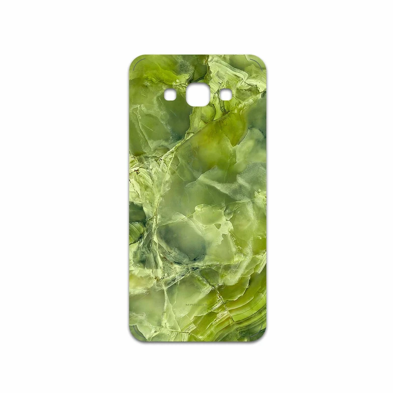برچسب پوششی ماهوت مدل Green Crystal Marble مناسب برای گوشی موبایل سامسونگ Galaxy A8