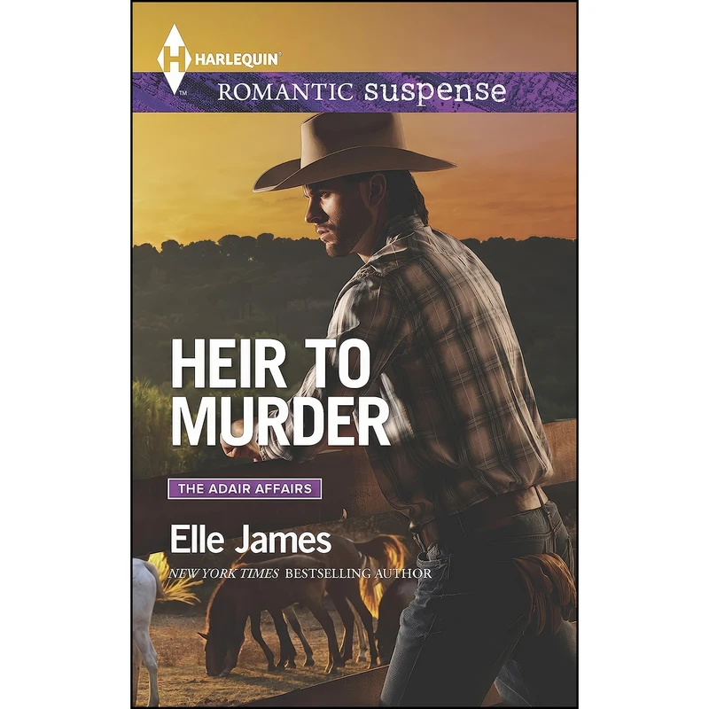 کتاب Heir to Murder  اثر Elle James انتشارات Harlequin Romantic Suspense