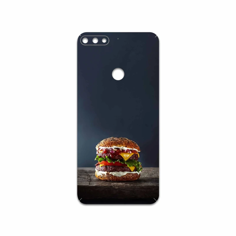 برچسب پوششی ماهوت مدل Hamburger مناسب برای گوشی موبایل آنر 7C