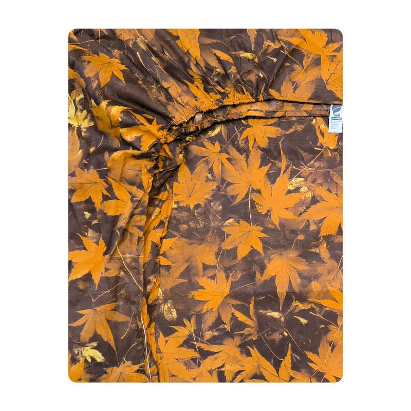 ملحفه آدنو مدل Autumn کد IR176 سایز 140x200 سانتی متر