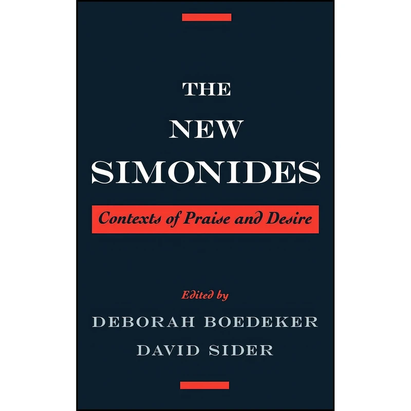 کتاب The New Simonides اثر Deborah Boedeker and David Sider انتشارات Oxford University Press