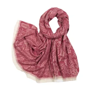 شال زنانه مدل موهر وارداتی طرح پوست ماری 750