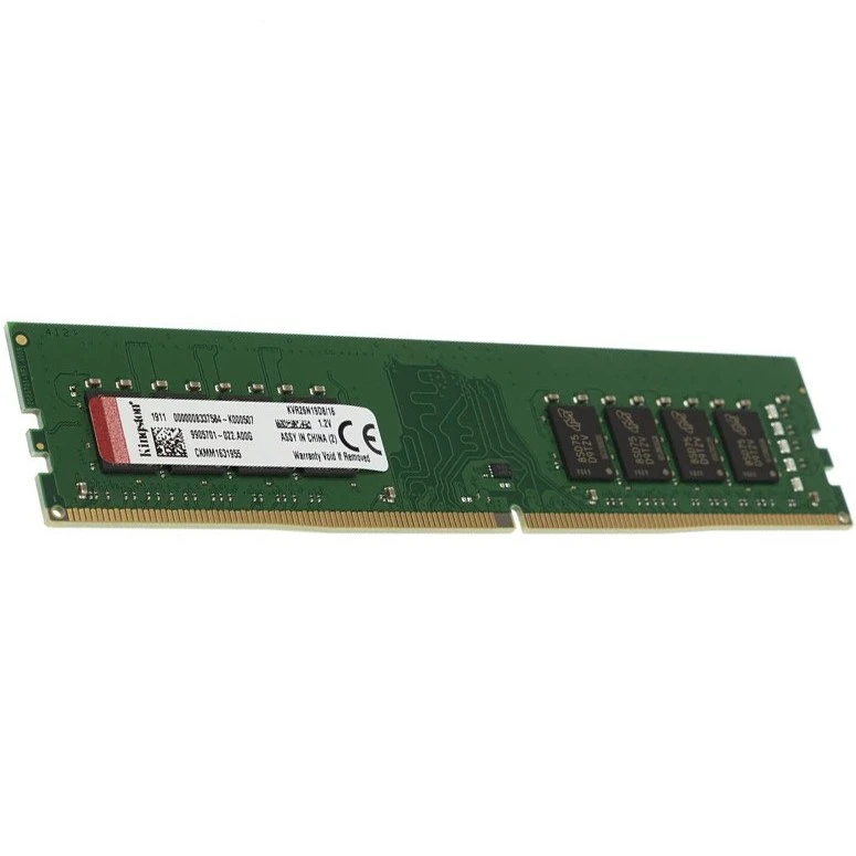 رم دسکتاپ DDR4 تک کاناله 5600 مگاهرتز CL46 کینگستون مدل UDIMM ظرفیت 8 گیگابایت