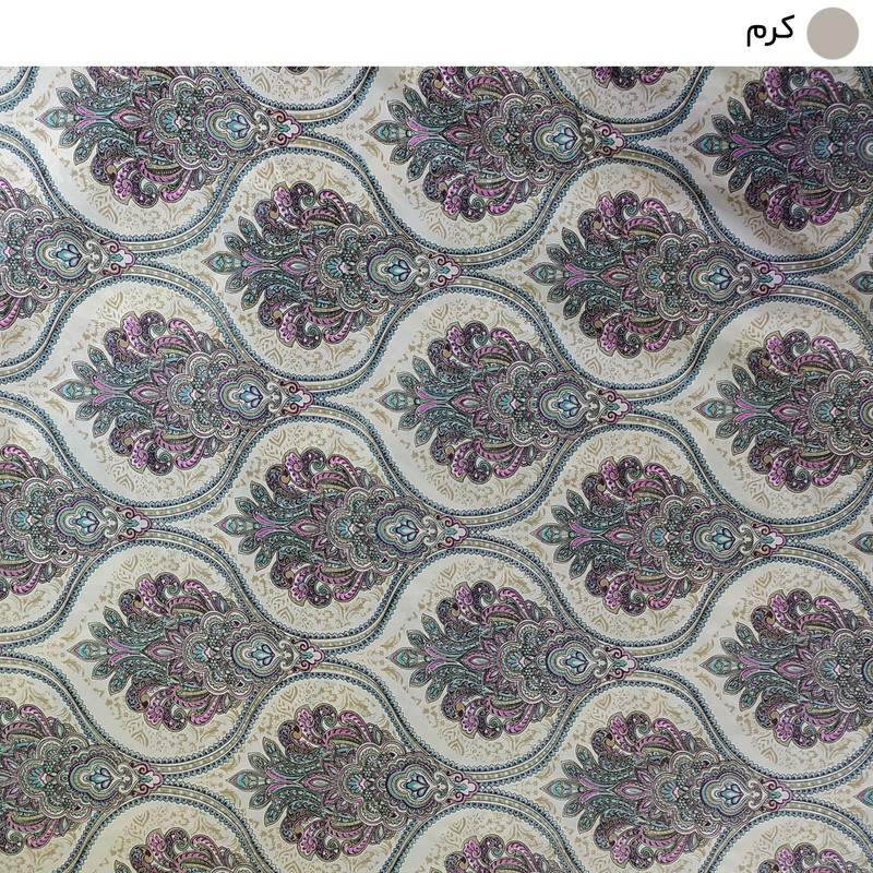 لحاف کرسی سندس مدل افسانه کد F800 سایز 400x400 سانتی متر