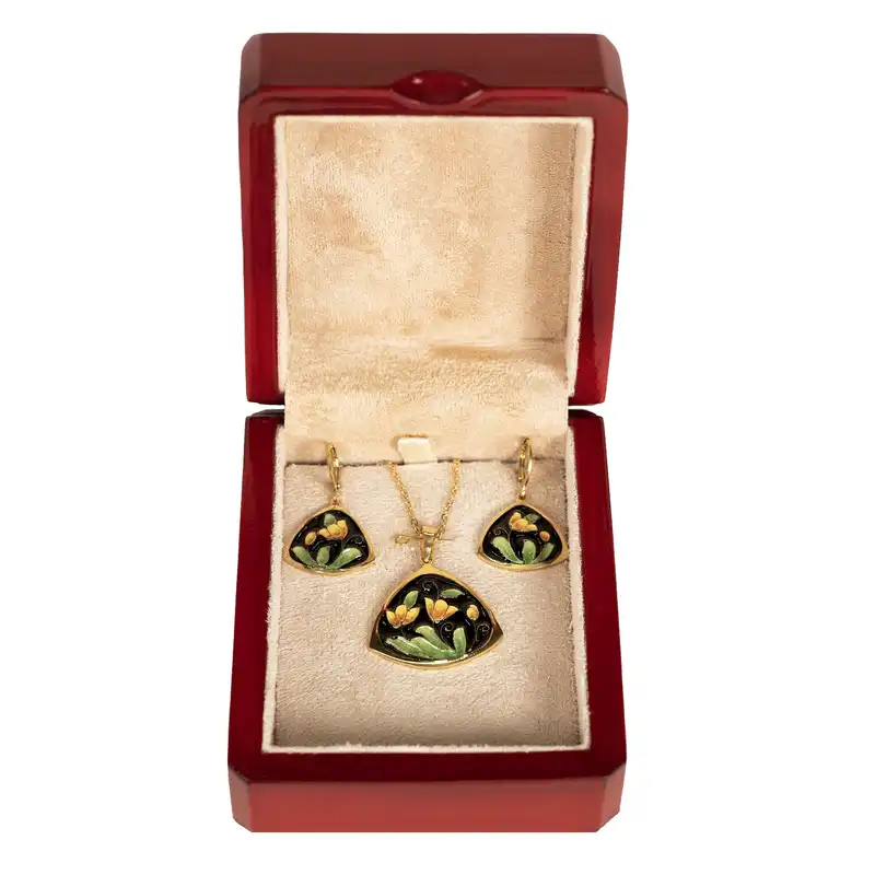 نیم ست زنانه مدل گل گون