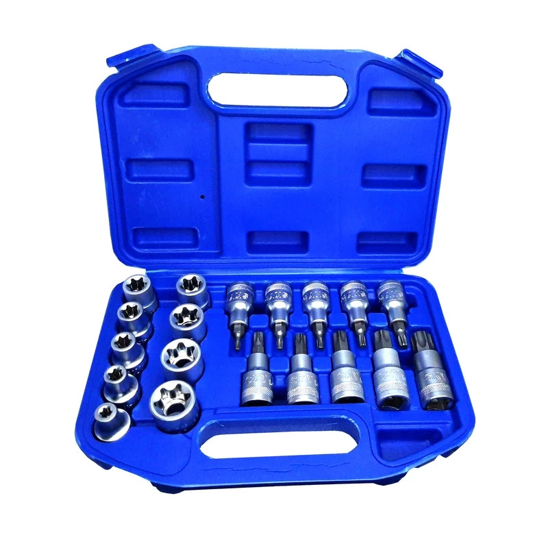 جعبه بکس اسکای مدل AJ-SKY-ST-7119TE-1\2drive مجموعه 19 عددی