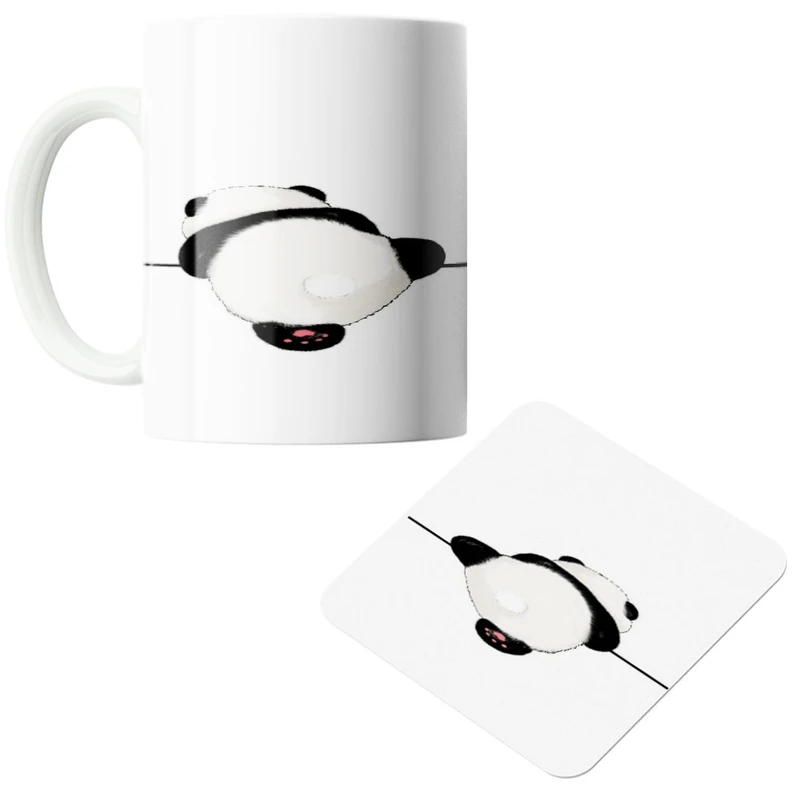 ماگ پادآفرین  کد 140 به همراه زیر لیوانی