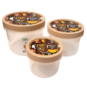 ظرف نگهدارنده هوبی لایف طرح کافی مدل SoFresh-A مجموعه 3 عددی