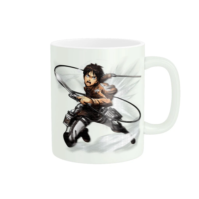 ماگ پادآفرین طرح انیمه اتک ان تایتان - نبرد تایتان ها  Attack on Titan کد 0008