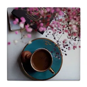  زیر لیوانی طرح فنجان قهوه و کتاب کد    4074979_2856