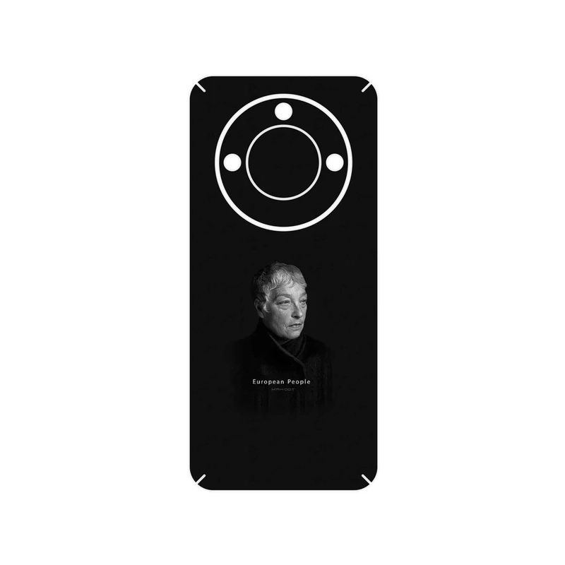 برچسب پوششی ماهوت مدل Portrait of a European Woman مناسب برای گوشی موبایل آنر X9c Smart