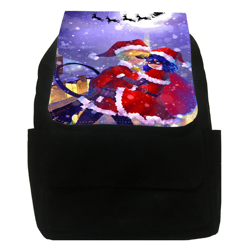 کوله پشتی طرح دختر کفشدوزکی کد pk8