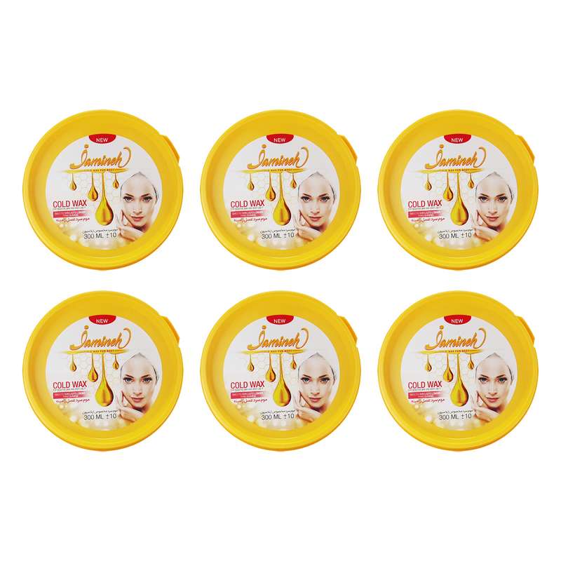 موم موبر ژامینه مدل honey حجم 300 میلی لیتر مجموعه 6 عددی موم موبر ژامینه مدل honey حجم 300 میلی لیتر مجموعه 6 عددی