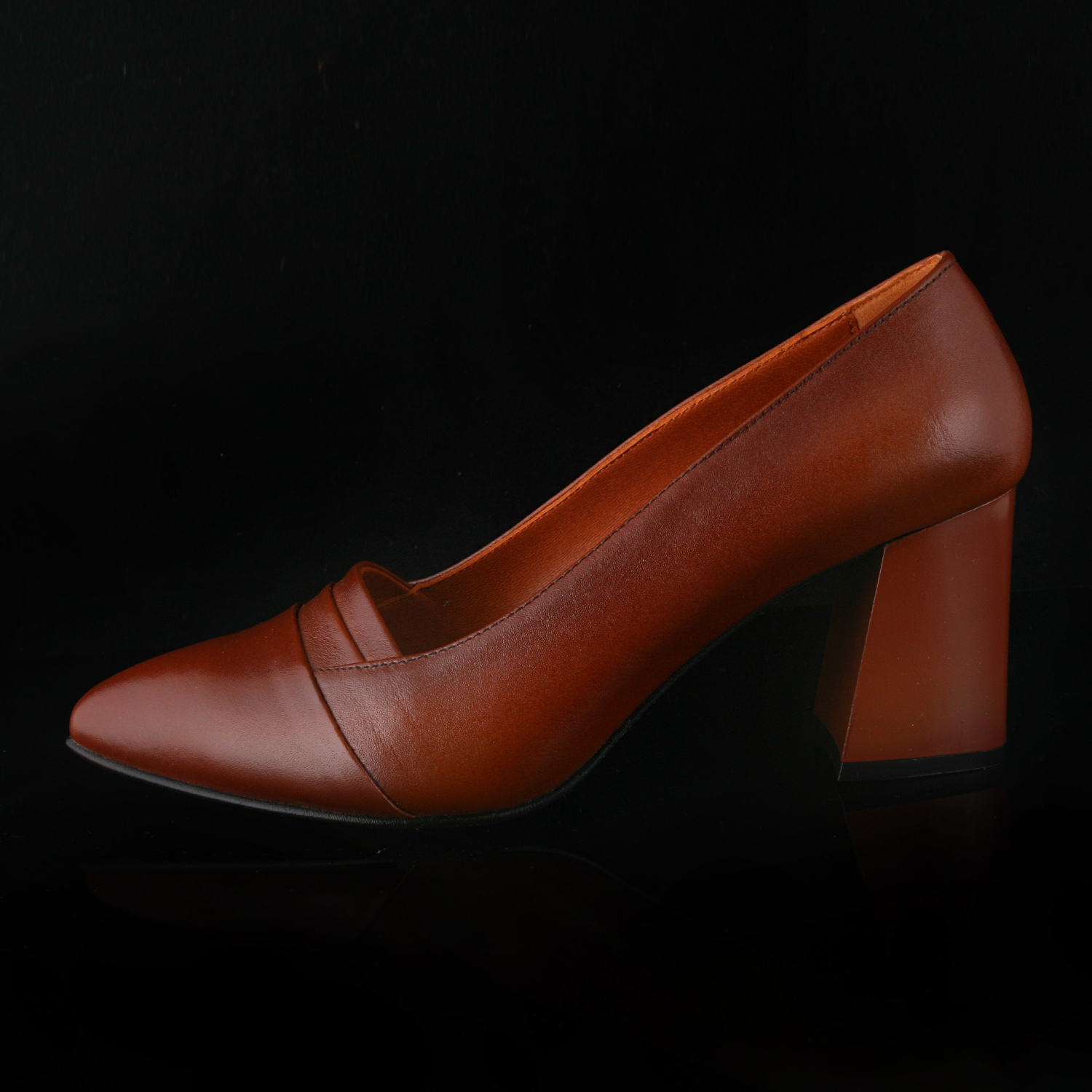 کفش زنانه چرم یلسان مدل  تارا کد Asl-TRA-613-GN