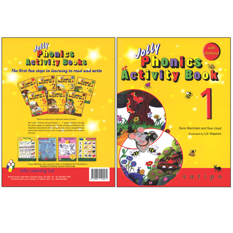 کتاب Jolly Phonics Activity Book 1 اثر Sue Lioyd and Sara Wernham انتشارات Jolly