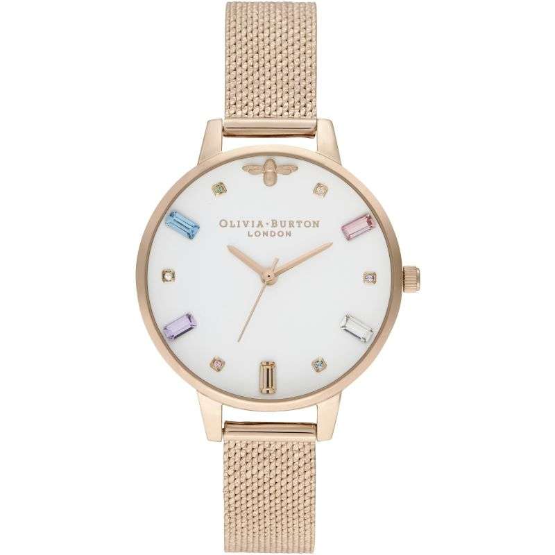 ساعت مچی عقربه ای زنانه الیویا برتِن مدل ob16rb15 ساعت مچی عقربه ای زنانه الیویا برتِن مدل ob16rb15