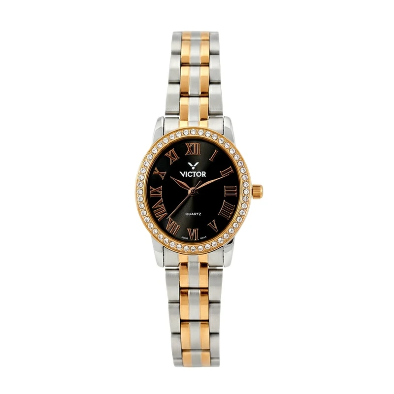 ساعت مچی عقربه‌ای کوارتز زنانه ویکتور مدل 5687L