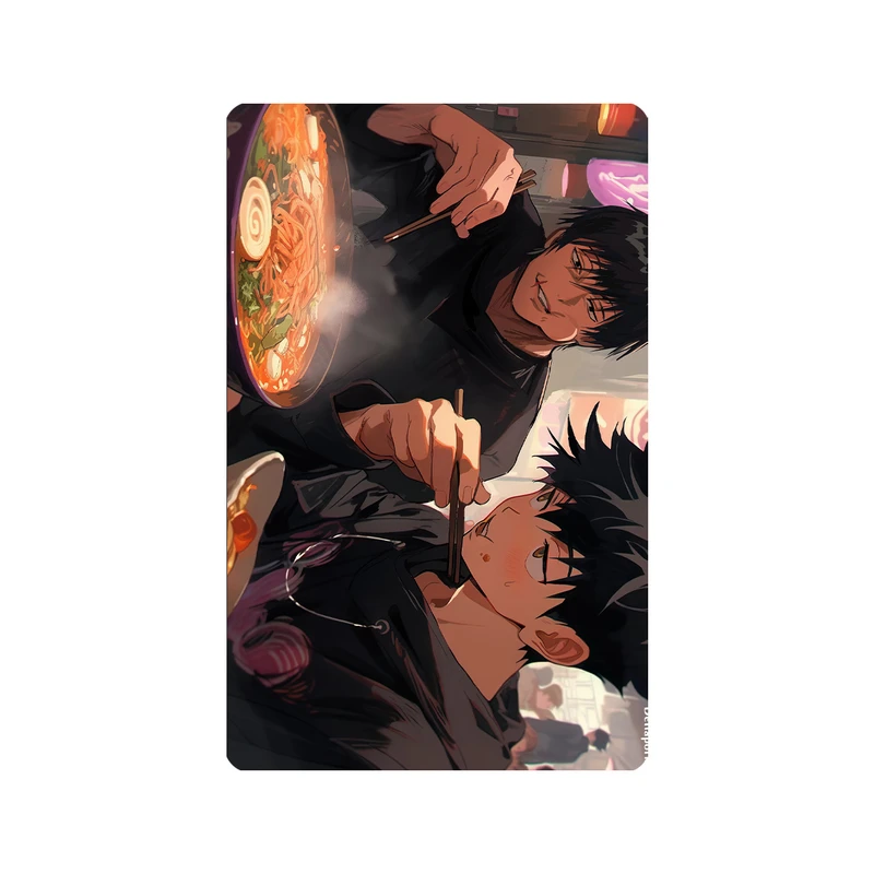 استیکر کارت مدل انیمه طرح جوجوتسو کایسن توجی فوشیگورو Jujutsu Kaisen Toji Fushiguro کد 5267