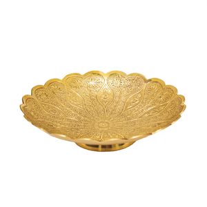 شیرینی خوری برنجی مدل نیم پایه سینترا کد 596602