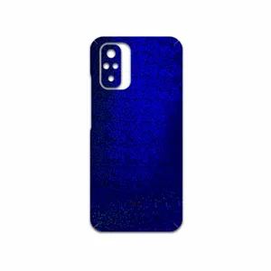 MAHOOT Blue-Holographic Cover Sticker for Xiaomi Redmi Note 10s