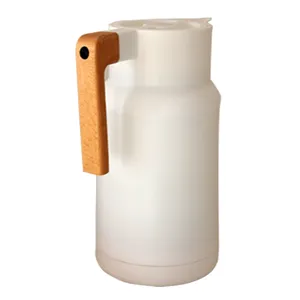 فلاسک مدل دسته چوبی مات کد 12013 ظرفیت 8 لیتر