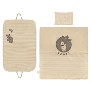 سرویس مسافرتی 3 تکه نوزادی پینک بلو مدل تدی