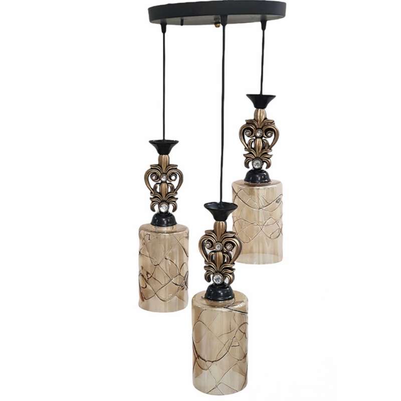 لوستر سه شاخه مدل 628