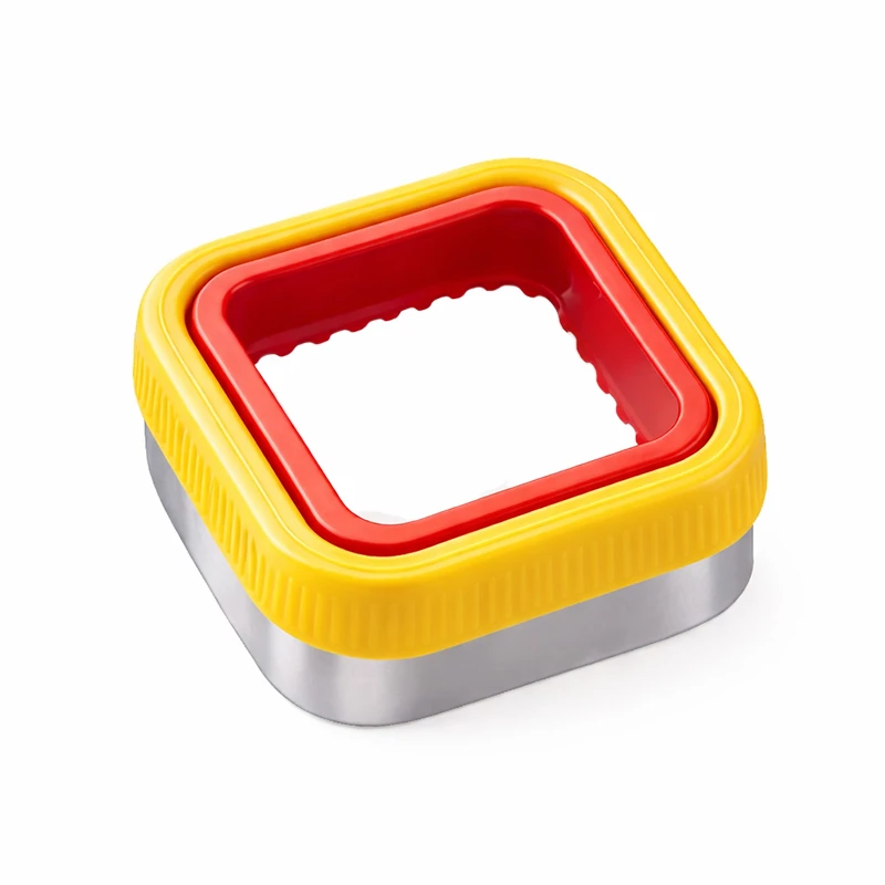 قالب ساندویچ و نان تست مدل فانتزی طرح مربع