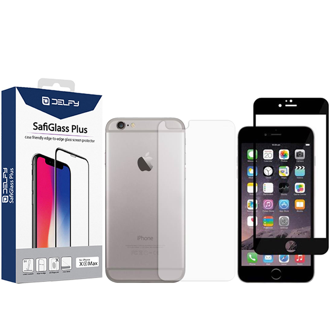 محافظ صفحه نمایش و پشت گوشی مدل Mo-2 مناسب برای گوشی موبایل اپل iPhone 6/6S