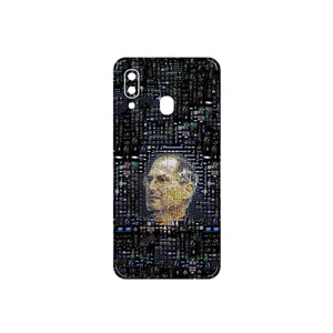 MAHOOT Collage of Steve Jobs 2 Cover Sticker for Samsung Galaxy A40