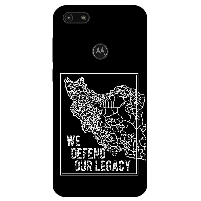 کاور مگافون طرح ایران مدل 1886 مناسب برای گوشی موبایل موتورولا Moto E6 Play