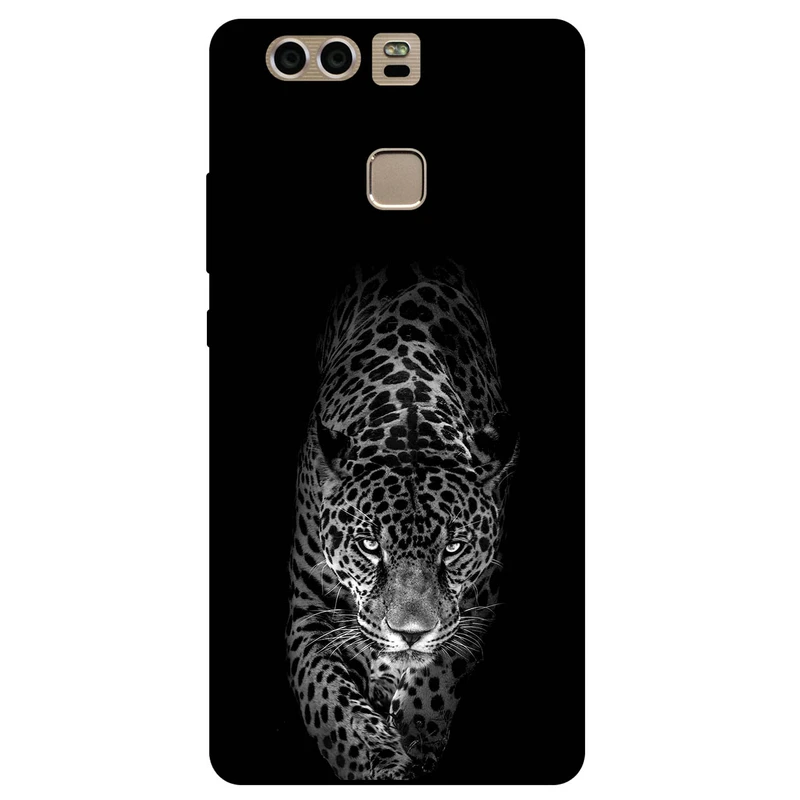 کاور مگافون طرح پلنگ مدل 1879 مناسب برای گوشی موبایل هوآوی P9 Plus