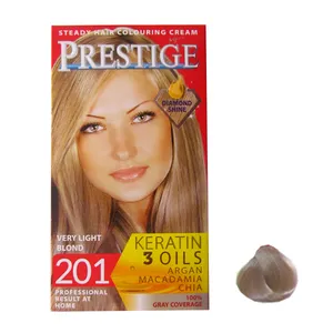 کیت رنگ مو پرستیژ شماره 201 حجم 50 میلی لیتر بلوند خیلی روشن