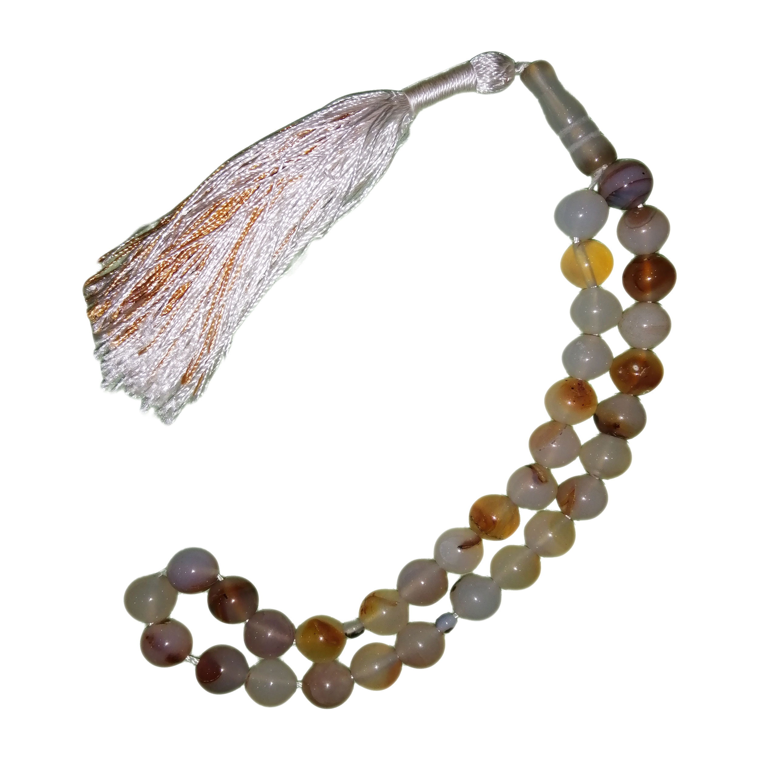 تسبیح عقیق شجر مدل  104