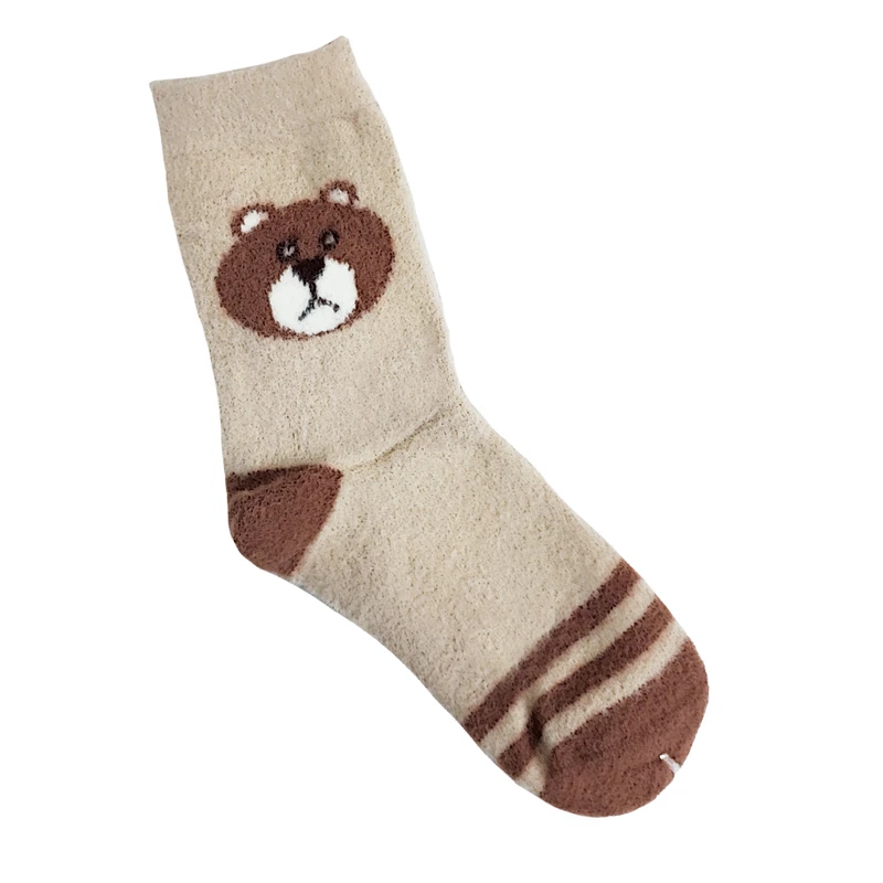 جوراب ساق بلند زنانه کوکو اند هانا مدل پشمی موهر کد 04