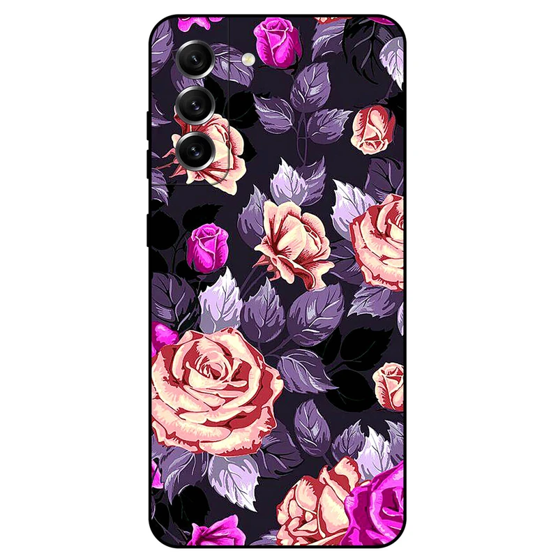 کاور مگافون طرح گل مدل 1652 مناسب برای گوشی موبایل سامسونگ Galaxy S21 FE 5G
